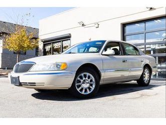 used 2002 lincoln continental sedan