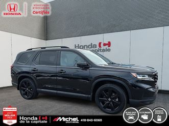 honda pilot 2023 black edition traction int