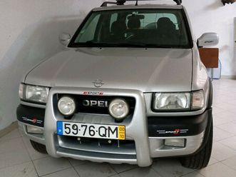 opel frontera 2.2 dti 16 valvulas rs sport outubro/00