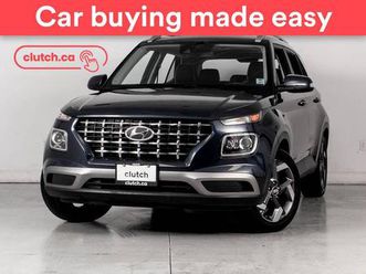 used 2020 hyundai venue ultimate w/ apple carplay, heated seats, rearview cam
