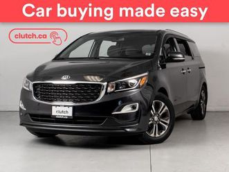 used 2020 kia sedona sx w/ apple carplay, sunroof, rearview cam