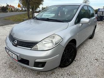 nissan tiilda zarejestrowany, stan dobry klima strzelno • olx.pl