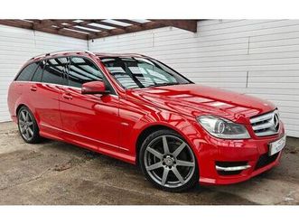 mercedes-benz c-class 2.1 c220 cdi blueefficiency sport estate 5dr diesel g-tronic+ euro 5 (start/stop) (170 ps)