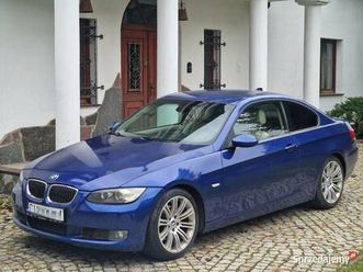 bmw seria 3 e92 320d 2008 montegoblau metallic manual zadbane! wroclaw - sprzedajemy.pl