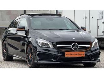 mercedes-benz cla 45 amg *night paket *limited orange editi*pano