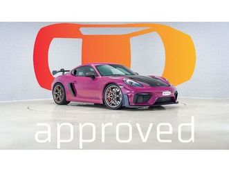 porsche cayman cayman gt4 rs weissach | aed 11,293 pm | warranty march 2027 | gcc