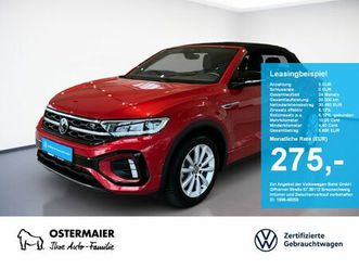 volkswagen t-roc cabriolet r-line black style 1.5tsi 150ps