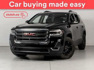 used 2023 gmc acadia at4 w/bluetooth, cruise control, rearview camera