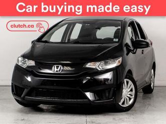 used 2016 honda fit ex w/cruise control, bluetooth, rearview camera