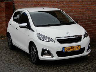peugeot 108 1.0 e-vti allure automaat achteruitrij camera 23387km