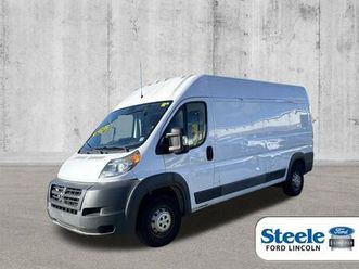 used 2018 ram cargo van promaster high roof