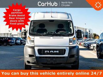 used 2021 ram cargo van promaster 2500 high roof 159 wb cargo partition brake assist