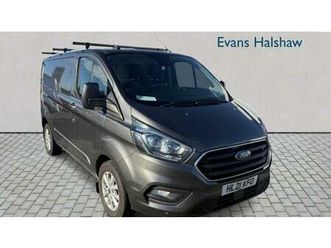 2021 ford transit custom 2.0 ecoblue 130ps low roof limited van van diesel manual