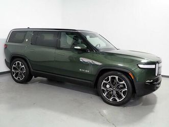 used 2024 rivian r1s *dual motor, standard plus pack, navigation, safety alerts, adaptive cruise, 360 cameras, pano glass roof, leather, climate seats, heated s