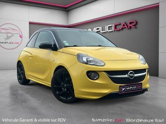 opel adam 1.4 twinport 87 ch s/s slam ecran tactile clim garantie 12 mois