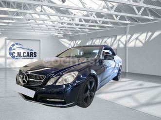 mercedes-benz clase e cabrio e 350 cdi be avantgarde