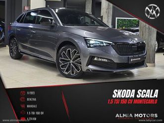 skoda scala 1.5 tsi act monte carlo
