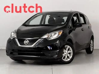 2018 nissan versa note 1.6 s w/bluetooth , cruise control, rearv