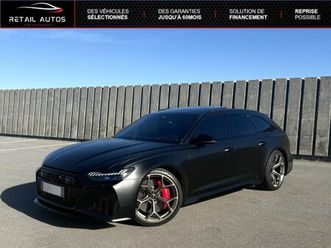 audi rs6 avant 4.0 v8 tfsi 630ch performance quattro tiptronic