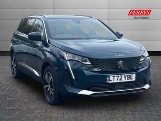 2022 peugeot 5008 1.5 bluehdi gt 5dr eat8 estate diesel automatic