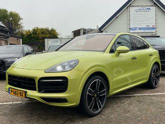 porsche cayenne coupe 3.0 sportdesign/gts-seats/unieke kleur/pano!
