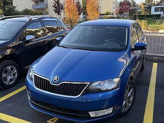 skoda rapid sb 1.2 tsi swiss joy blau frisch ab mfk canton zurich - tutti.ch