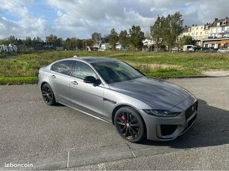 jaguar xe r-dynamic pack black 204ch awd – full options cuir blanc – garantie 5 mois