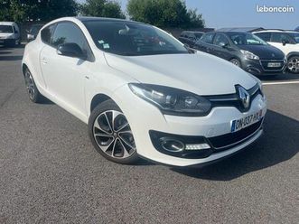 renault megane iii coupe bose tce 130 garantie