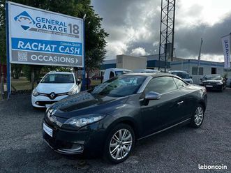 renault megane cc 1. dci 110 edc décapotable cabriolet boite automatique