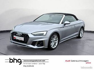 audi a5 cabriolet cabrio 45 tfsi quattro s tronic s line matrixled alcantara assistpaket b+osou