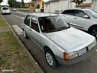 peugeot 205 sr - 1983- 161 000 km - ct ok