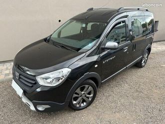 dacia dokker stepway 1.5 dci 90cv 07/2016 1ere main caméra gps régulateur