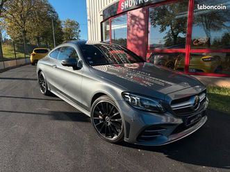 mercedes benz classe c coupé c43 amg 3.0 l 390ch 9g-tronic - toit ouvrant son burmester sièges chauffants jantes 19