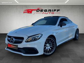mercedes-benz classe c63 amg s coupe v8 bi-turbo 510 ch edition