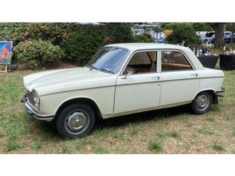 1972 peugeot 204 beige manuel, 4 vitesses conduite à gauc...