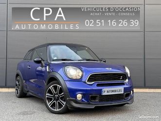 mini paceman cooper sd all4 2.0 143 ch pack jcw bvm6