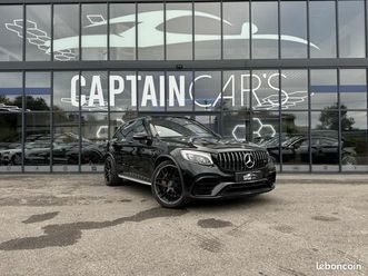 mercedes glc 63 s amg 510ch-bva speedshift 4-matic+ tpo-freins céramique-immat fr-garantie 12 mois-