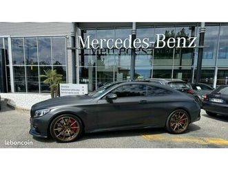 mercedes c63s amg coupé