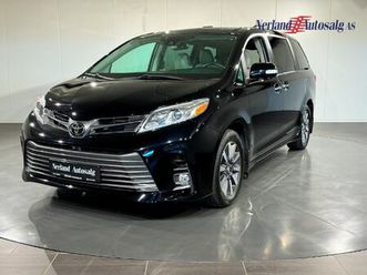 3.5ltr.limited 4wd krok/7-seter/awd/skinn/topputgave/