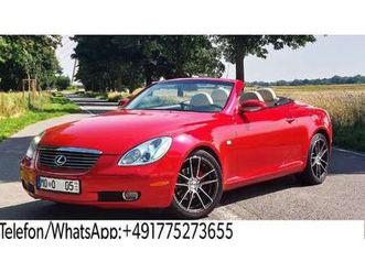 sc 430 v8*aut*led*garage*s-heft*zahnriemen neu*