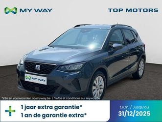 seat arona garantie*automaat*gps*carplay*sensoren*topway.be