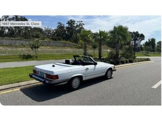 1987 mercedes sl class r107 560 sl