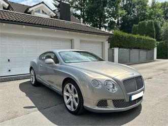bentley continental gt 6.0 w12 4wd facelift gepflegt coupé monaco