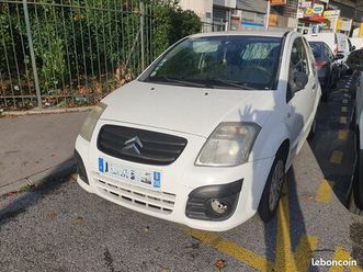 citroën c2 climatisée / suivi entretien / essence