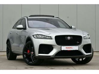 jaguar f-pace f-pace awd svr l lichte vracht l