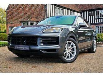 2023 porsche cayenne 3.0 v6 (353ps) coupe