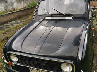 r4 1100 unico proprietario riverniciata nera