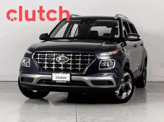 2020 hyundai venue ultimate w/ apple carplay, heated seats, rear