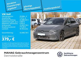 golf viii gtd 2.0 tdi iq.light navi pano parkpilot rearview appconnect dsg