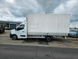 renault master 3500kg pritsche plane 10 pal luftfeder hinten